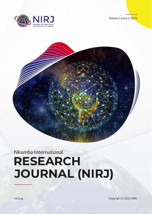NIRJ Volume 1 Issue 1 (2021) cover
