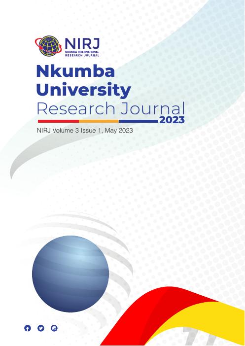 NIRJ Volume 3 Issue 1 (2023) cover